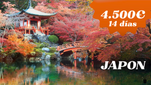 JAPON: 13-26 de noviembre, desde Valencia